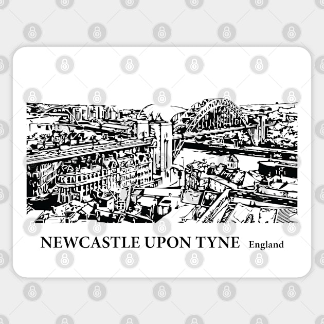 Newcastle upon Tyne England Sticker by Lakeric